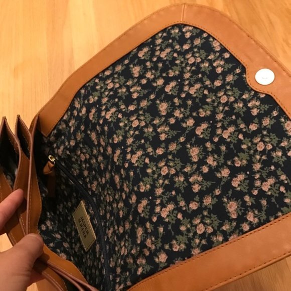 New Anthropologie Peyson Shoulder Bag Brown - Picture 5 of 8